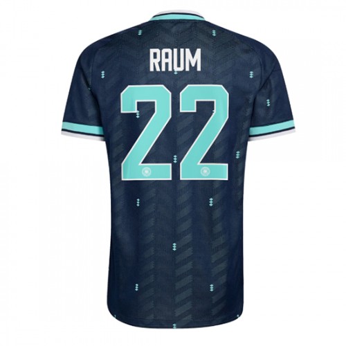 Tyskland David Raum #22 Replika Bortatröja VM 2026 Kortärmad